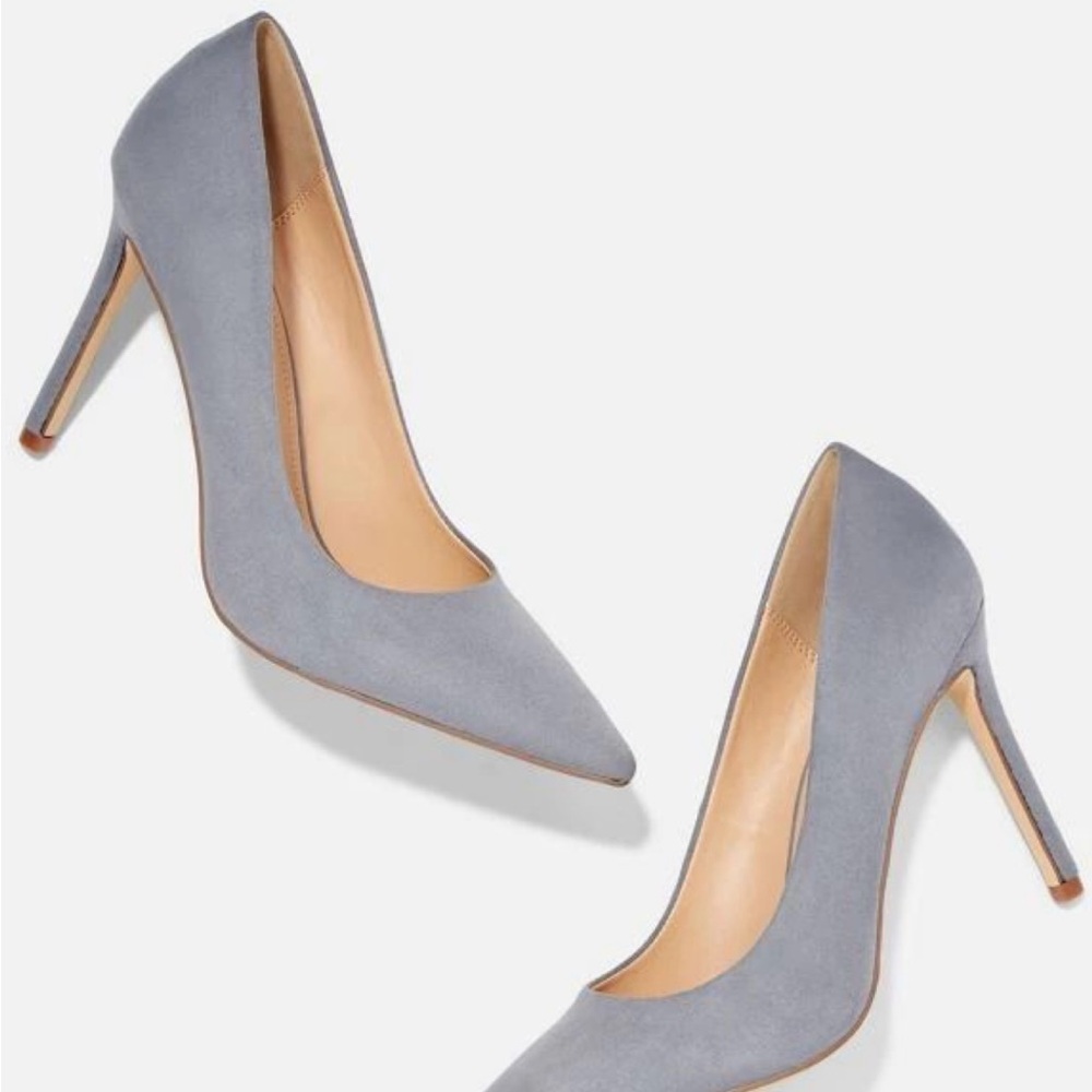 Vince Camuto Gray Heeled Pumps